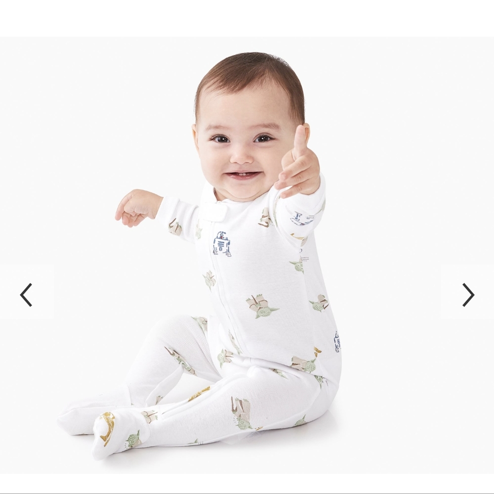 Star Wars Zipper Footie Pajama